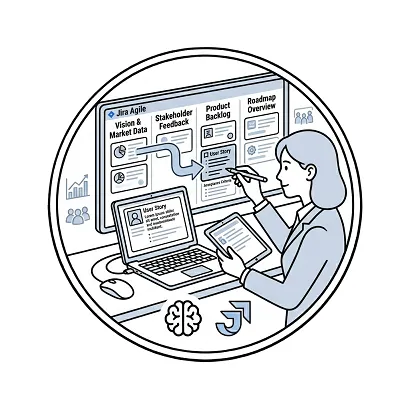 For Product Owners (POs): From Vision to Backlog in seconds.